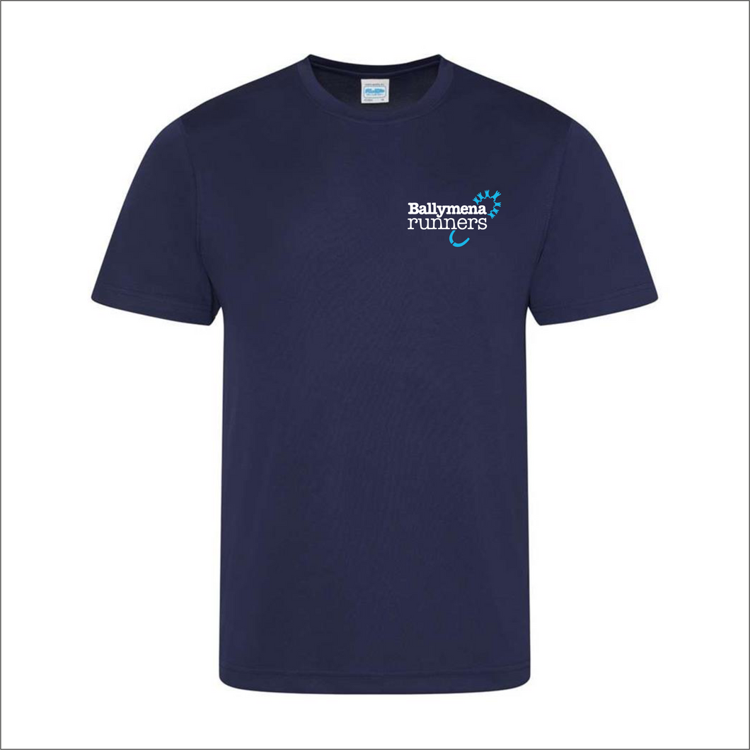 BR Mens Performance Tee - Navy