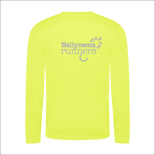 Load image into Gallery viewer, BR Mens LS Performance Tee - Fluo