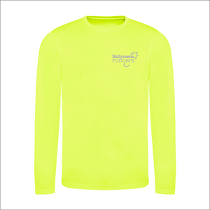 BR Mens LS Performance Tee - Fluo