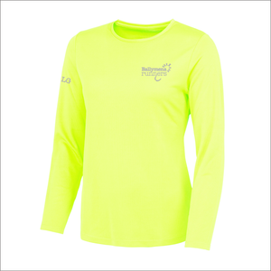 BR Womens LS Performance Tee - Fluo